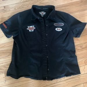 Women’s Harley Davidson button down shirt. XL